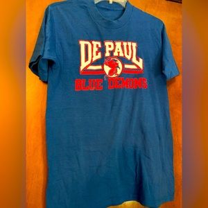 Vintage De Paul Demons tee-vintage men’s small/ medium